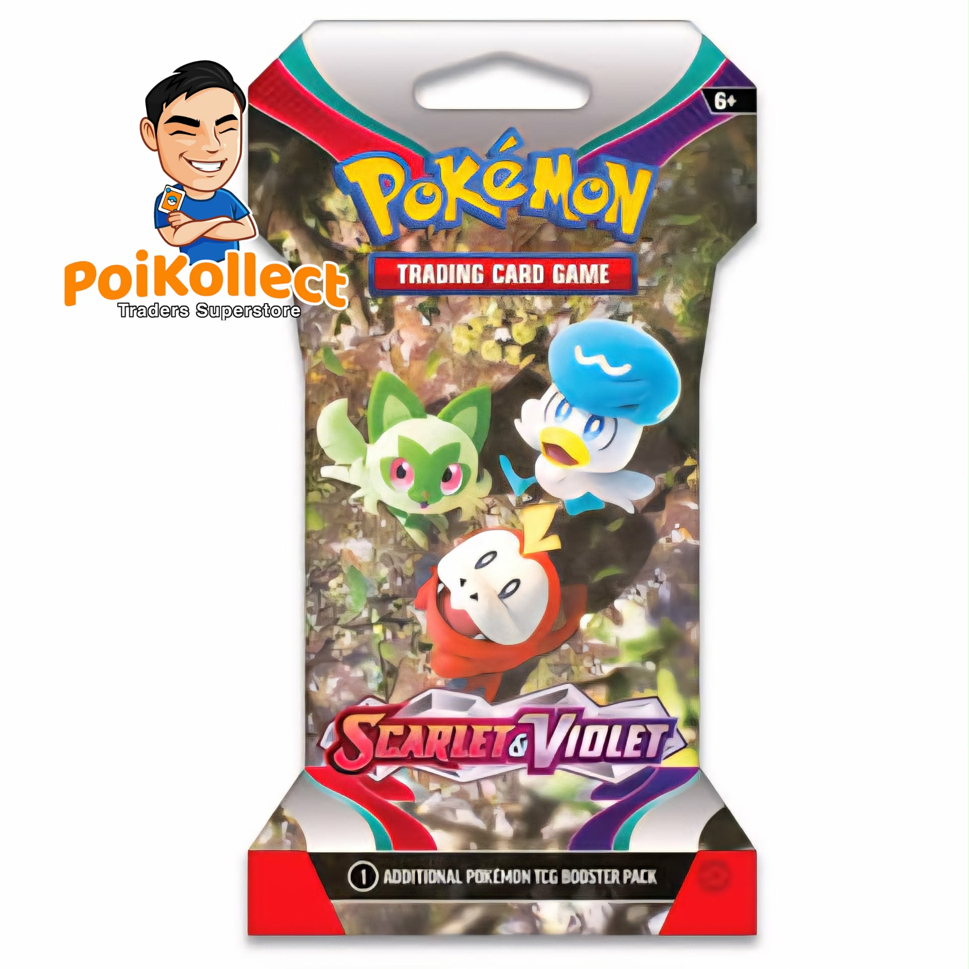 SV01:Scarlet and Violet Sleeved Pack [Limit 8 Pack]