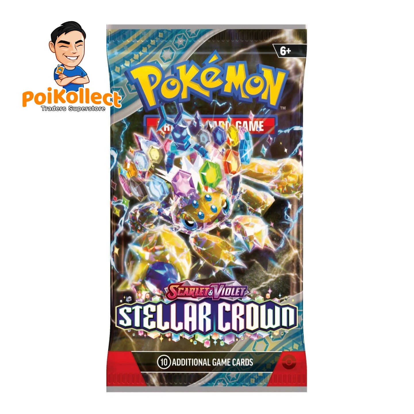 SV07:Stellar Crown Booster Pack [Limit 8 Pack]