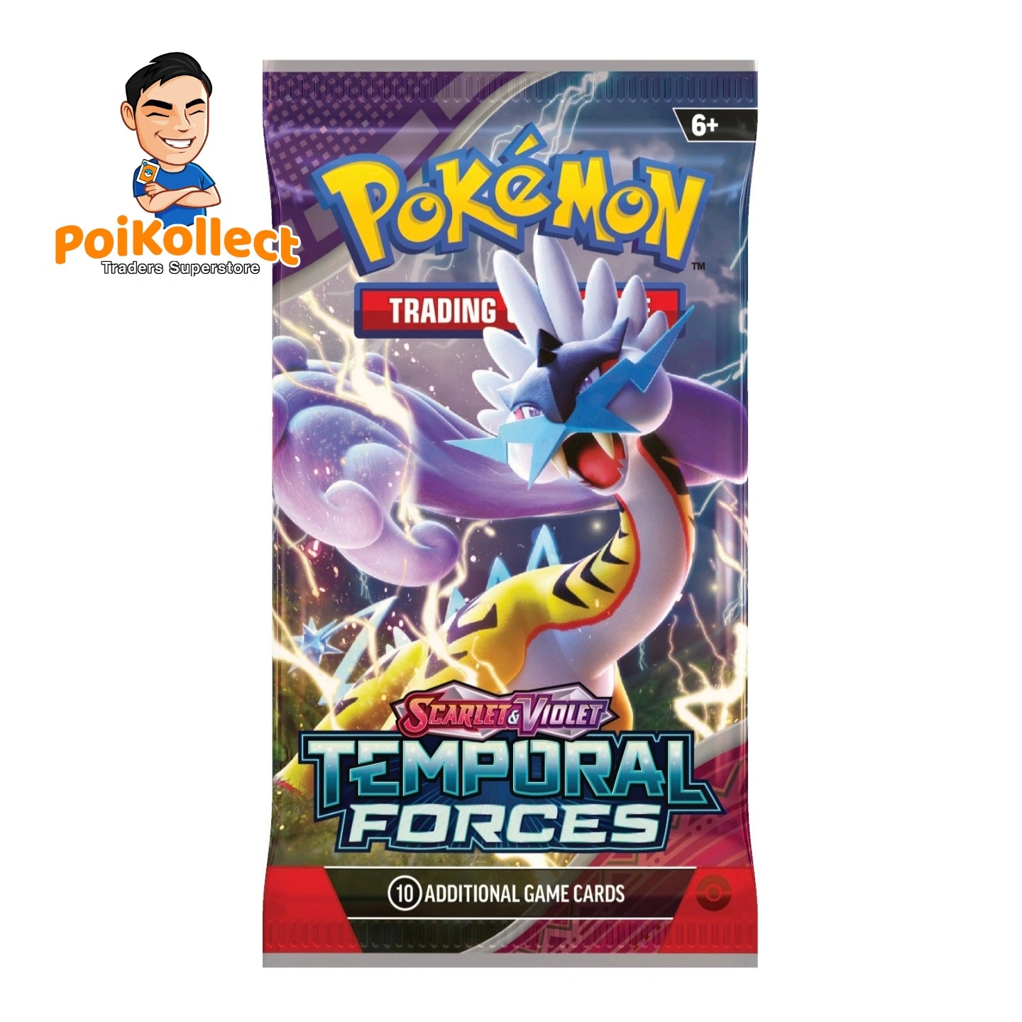 sv05 booster box Pokmon Temporal Forces The legions of Ancient and Future Pokmon are expanding SV05:Temporal Force Booster Pack [Limit
